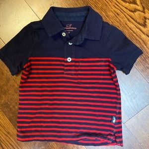 Vineyard Vines Stripe Island Polo - Size 2T